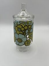 MCM Glass Canister Jar Apothecary 6.5