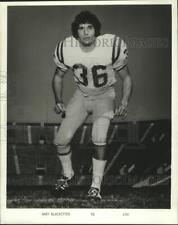 1977 Press Photo Louisiana State University Football Player Gary Blacketter, CB picture