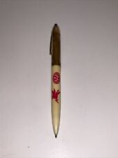 Vintage Mobil Oil Ballpoint Pen Pegasus Logo Pen ~ Working Good picture
