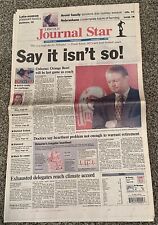 Lincoln Journal Star December 11, 1997 Say It Isn’t So Tom Osborne Last Game picture