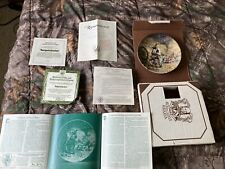Set of 4 Charles Gehm Konigszelt Grimm's Fairy Tales Collector Plates with COA picture