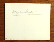 Admiral Sir Morgan Singer (1864-1938) Autograph - Signed Card picture