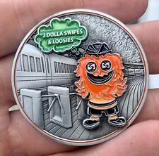 septa transit police philadelphia Flyers Gritty NHL  cctv Challenge Coin picture