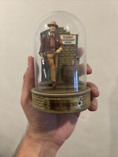 Franklin Mint John Wayne Figure Sculpture w/ Glass Dome Western Cowboy Numbered picture