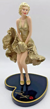 Hamilton Collection ~ Marilyn Monroe Figurine ~ Golden Goddess w/ Box & COA picture