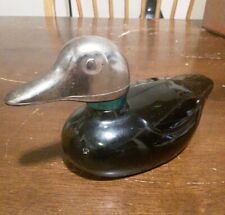 Vintage Avon Mallard Duck 'Wind Jammer' Cologne Bottle After Shave Decanter picture