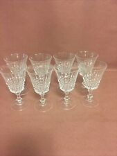 Vintage Crystal/Glass Stemware Wine Glasses (set of 8) picture