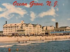 Ocean Grove, NJ - North End Hotel Vintage Postcard Posted 1968 picture