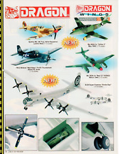 Dragon Warbirds B-29 Enola Gay Spitfire Wildcat - 2006 Die Cast Planes PRINT AD picture