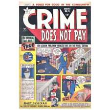 Crime Does Not Pay #78 VG+ Full description below [v} picture