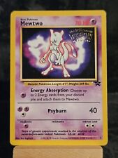 Mewtwo #3 Black Star Promo Pokémon Card First Movie WOTC Mint Rare 1999 Vintage picture