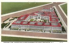 Postcard Washington DC New Government Buildings Aerial View Vintage PC H9600 picture