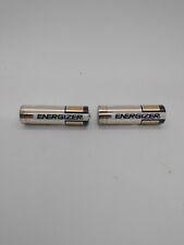 Pair of Vintage Energizer AA Cell Battery 80's Collector 1980 1987 Original picture