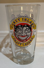 Coney Island Craft Lager Pint Beer Glass Shmaltz Brewing Co. Albino Python picture