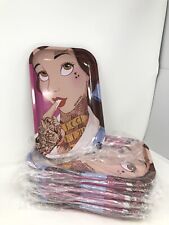 Premium Rolling Tray Beauty Beast Belle Tatted 11x7.5in LOT OF 16 picture