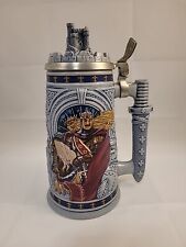 Vintage Beer Stein LE  Avon Knights Of The Realm King Arthur 1995 #116643 *MINT* picture