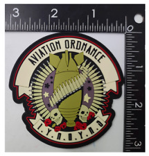 NAVY AVIATION ORDNANCE IYAOYAS PVC HOOK & LOOP PATCH picture