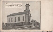 Staten Island, NY ~ Summerfield M.E. Church - Mariners Harbor ~ c.1905 Postcard picture