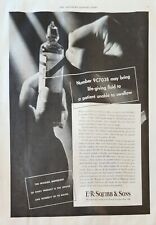 1940 E R Squibb & Sons Vintage Ad Life giving fluid to a patient unable swallow picture
