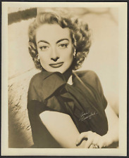 HOLLYWOOD ICONIC JOAN CRAWFORD BEAUTY PORTRAIT VINTAGE ORIGINAL PHOTO picture