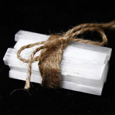 10PCS Selenite Logs Natural Crystal Sticks Rough Wands Sticks Collection White picture
