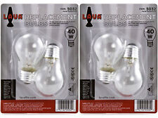 4 Pack Lava Lamp 40 Watt Replacement Bulbs for 16.3
