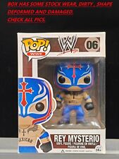 100% Authentic Funko Pop WWE Rey Mysterio #06 Rare Vaulted Vinyl Figure picture