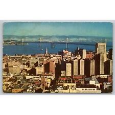 Postcard CA San Francisco-Oakland Bay Bridge 12903 picture