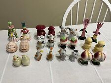 Vintage Lot of 12 Salt Pepper Shakers Some Japan & Anamorphic picture