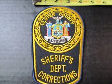 Vintage Ulster County Sheriff's Dept. of Corrections Patch-Obsolete picture