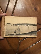 Vintage French Postcards Saint Malo Dinard Black White 24 Detachable Grand Bazar picture