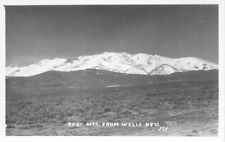 Wells Nevada Ruby Mountains #178 1950s RPPC Photo Postcard 21-10019 picture