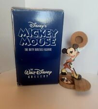The Walt Disney Gallery Mickey Mouse Nifty Nineties Figure With Pin Original Box picture