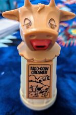 Vintage 1970's Moo-Cow Creamer Whirley Plastic Milk Creamer Server Pitcher 70s picture