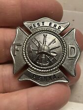 Nice West End Fire Fighter Badge West End Fire Department picture