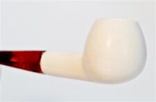 Standard Apple Smooth Straight Meerschaum Pipes picture