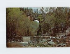 Postcard View of Natural Bridge and Waterfalls Natural Bridge Virginia USA picture