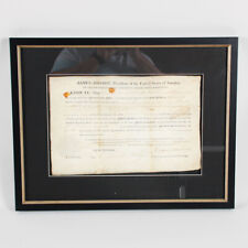 1823 James Monroe Signed Document as President - COA JSA & PSA/DNA picture