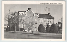Postcard Borough Hall Building in Hellertown, PA picture