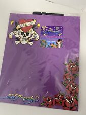 lisa frank/ed hardy Love Kills Slowly Roses dry erase board NEW Marker Magnets picture