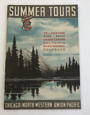 Vintage Brochure Union Pacific California 1938 Yellowstone History Northwestern picture