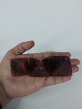 RARE ANTIQUE ANCIENT EGYPTIAN Pharaonic 3 Pyramids Giza Amber Percious picture