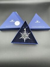 2005 Swarovski Crystal Snowflake Star Ornament w/ Original Box 680502 picture