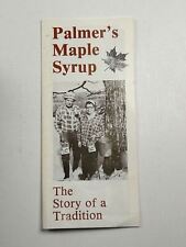 Vintage Travel Palmer's Maple Syrup Waitsfield Vermont VT  picture