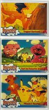 1999 Topps Pokémon Movie Pikachu's Vacation 3 Card Lot #42, #49, #51 picture