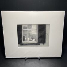 Charleston South Carolina Black White Photo Matted Photography Picture picture