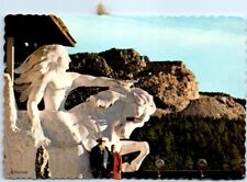 Postcard - Crazy Horse Mountain Memorial - South Dakota picture