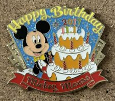 2017 Tokyo Disney Resort Happy Birthday Mickey Mouse Cake Pin picture
