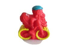 1997 Enjoy COCA-COLA Wendy's Kids Meal Squeeze Toy Vintage Cycle On B2 picture