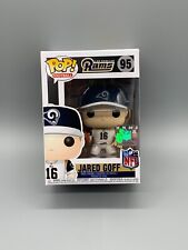 FUNKO POP FOOTBALL #95 JARED GOFF LOS ANGELES RAMS NFL W/ PROTECTOR *VAULTED* picture